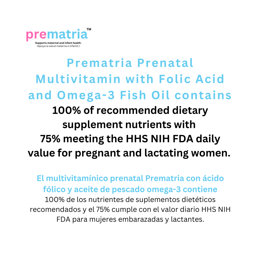 Prenatal Multivitamin Folic Acid Omega-3 Fish Oil Softgel